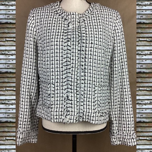 APOSTROPHE TWEED Blazer Jacket - Picture 2 of 6